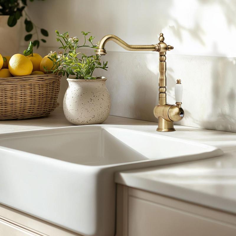 Franke Particolare Old England torneira clássica de cozinha bronze 115.0028.205