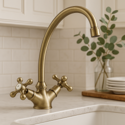 Torneira de Cozinha Nostálgica V1900 Bronze