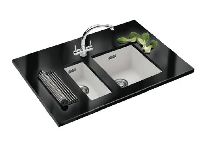 Franke Sirius 2 S2D 110.34 pia de plástico branca 34x41cm embutida 125.0252.229