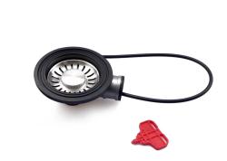 Franke Dispositivo de escoamento automático para pia com Turbo plug MO para botão de pressão 112.0307.020