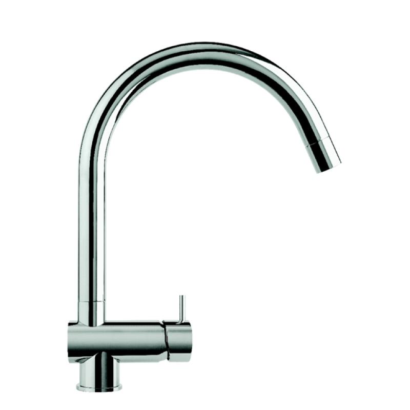 Waterevolution Flow misturador de cozinha cromado com bica extensível T15501