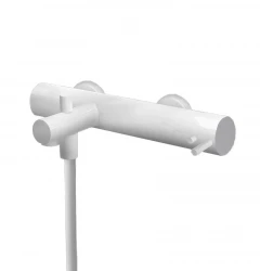 Waterevolution Flow termostato de banheira com conjunto de ducha manual branco fosco T130TBR