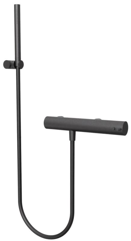 Waterevolution Flow termostato de chuveiro com conjunto de chuveiro preto T140TPR