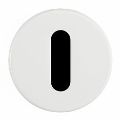 Waterevolution Flow torneira de lavatório embutida com sensor infravermelho, alimentação elétrica, acabamento branco fosco T118EEBR