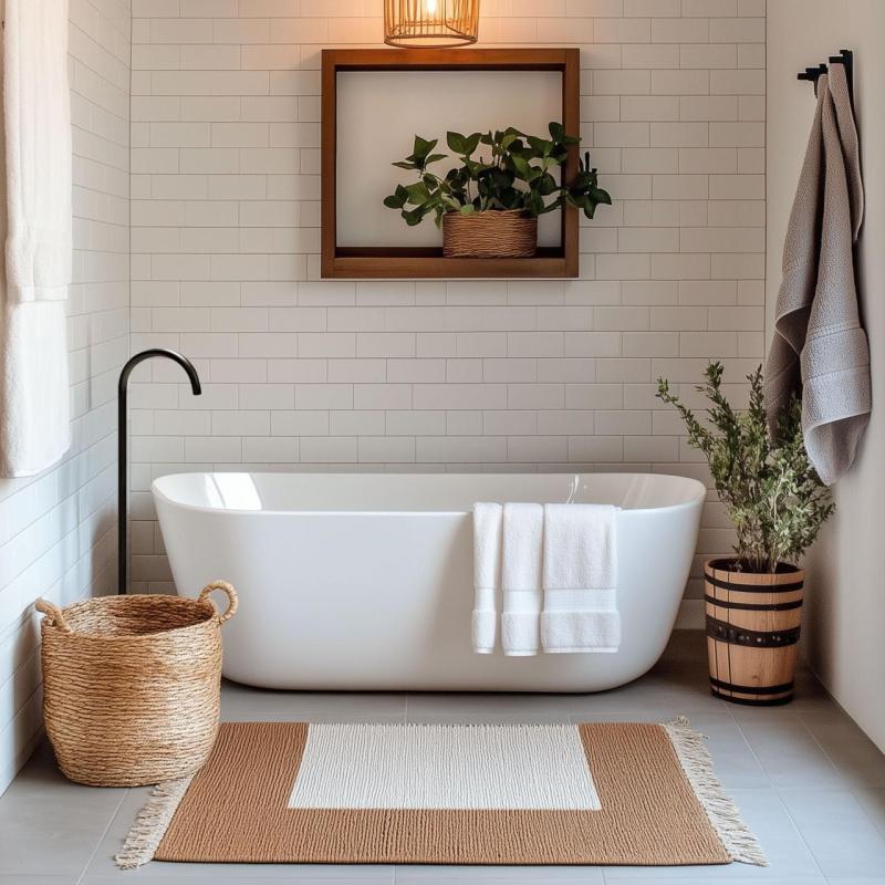 Waterevolution Flow bica de banheira de piso preto fosco T1673PR