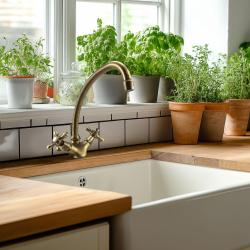 PB Torneira de cozinha nostálgica V1905 Bronze 1208606672