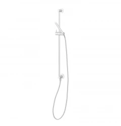 Waterevolution Flow conjunto de barra deslizante com ducha manual 800mm branco fosco T1661BR