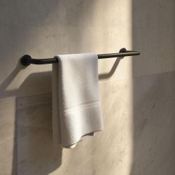 Waterevolution flow toalheiro 35cm preto fosco A111PR