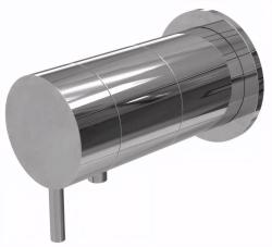 Termóstato de duche embutido Waterrevolution Flow com roseta redonda cromada T142TB01