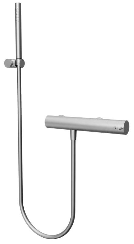 Waterevolution Flow termostato de chuveiro com conjunto de chuveiro em aço inoxidável T140TIE