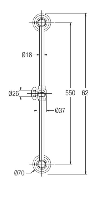 PB conjunto de barra deslizante clássico com ducha de mão e mangueira de chuveiro bronze 1208899102