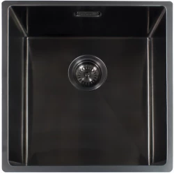 Reginox Miami 4040 OKG Cuba de Cozinha em Aço Inoxidável PVD Gun Metal 40x40 R30691 L7680