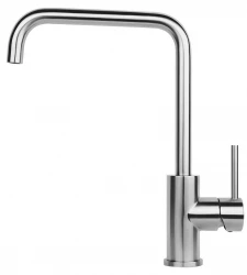 Reginox Logan Inox torneira de cozinha com bica giratória totalmente em aço inoxidável R31797