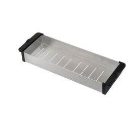 Caressi CACS preto 38cm cesto de resíduos embutido inox 1208920595