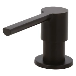 Dispenser de sabão CARESSI Black Line em aço inoxidável preto CA203BK 1208920616