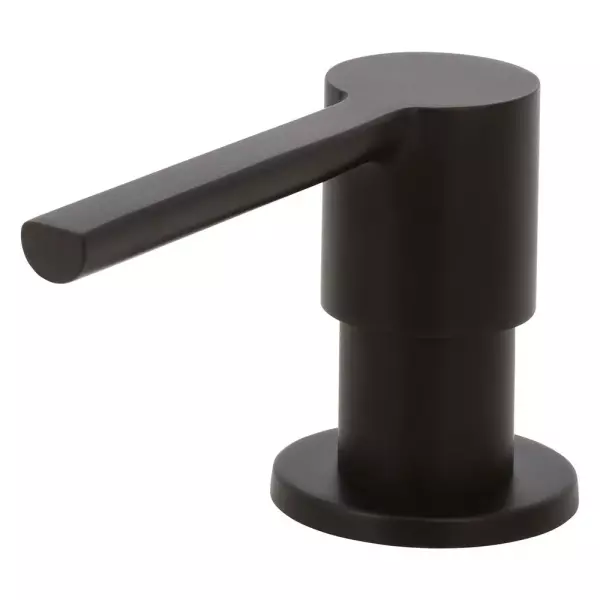 Dispenser de sabão CARESSI Black Line em aço inoxidável preto CA203BK 1208920616