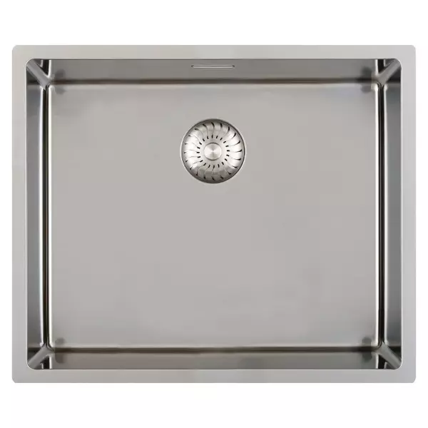 Caressi R10 pia inox 45x40cm embutida, de montagem nivelada e de montagem superior CAPP45R10