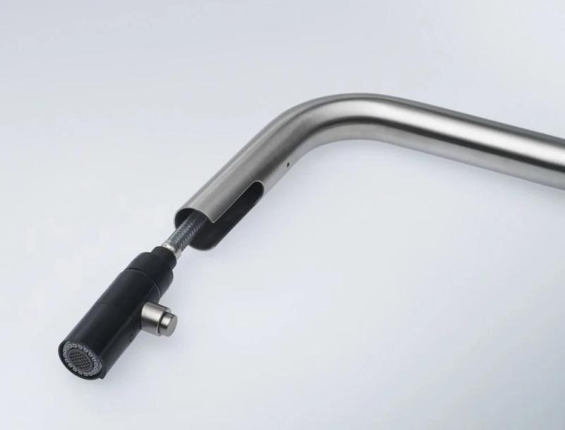 Franke Torneira de Cozinha Kubus com Ducha Extraível em Aço Inoxidável 115.0529.207