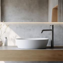 Waterevolution Flow torneira de lavatório para lavatórios de sobrepor PVD gun metal T115GME