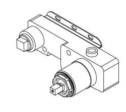 Waterevolution Misturadora embutida para lavatório 2 furos T0.16.I
