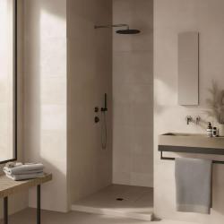 Termóstato de duche embutido Waterevolution Flow com 1 válvula de comutação em bronze 1208948849