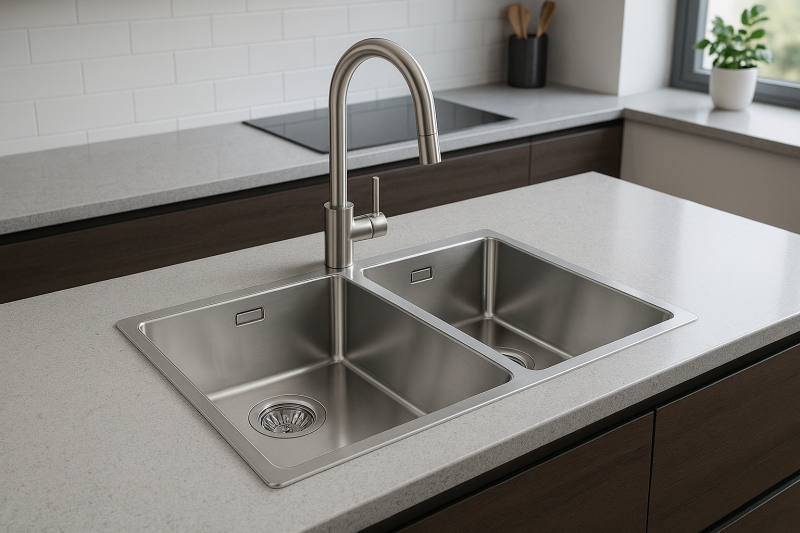 Franke Maris Pía Dupla de Aço Inoxidável MRX 220 de Encastrar 1270568051