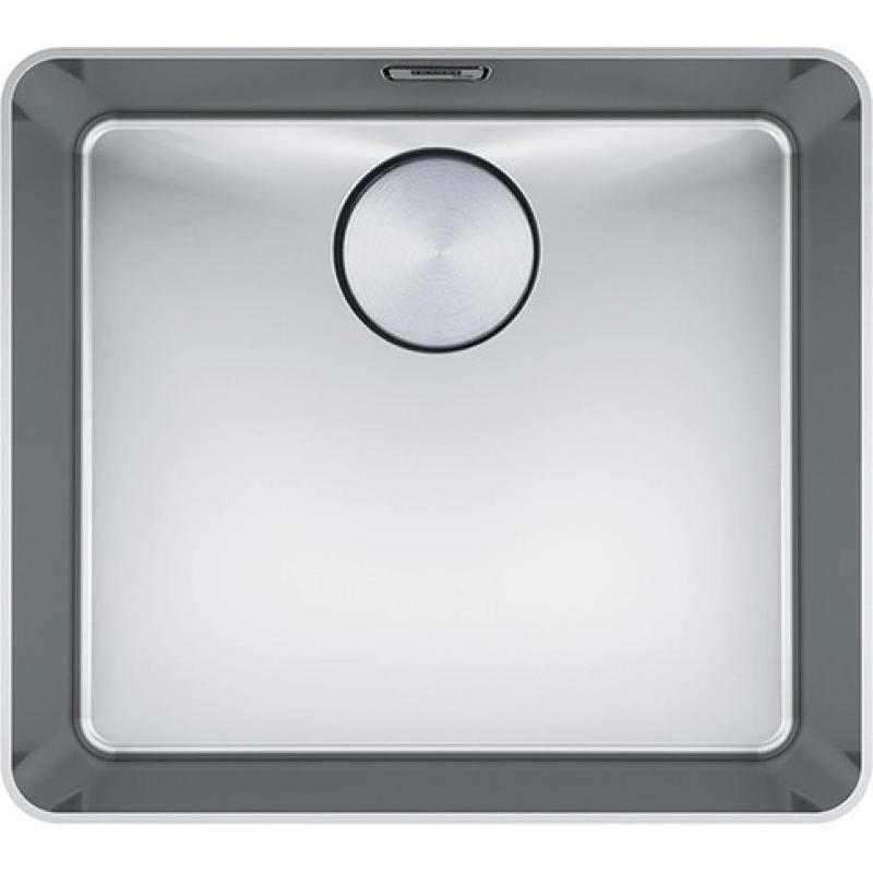 Franke Mythos MYX 210.45 pia de aço inoxidável 45x40cm instalação nivelada 127.0638.275