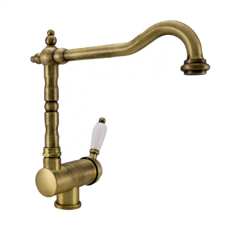 PB Vintage Nostálgica torneira de cozinha de janela rebatível Bronze 1208953756