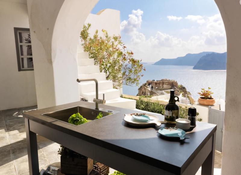 Torneira de Cozinha Franke Atlas Neo com bica giratória pvd gun metal 115.0628.207