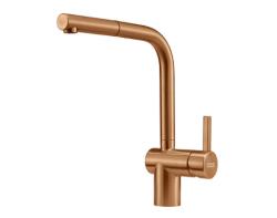 Franke torneira de cozinha de cobre Atlas Neo com bico extensível PVD copper 115.0628.208