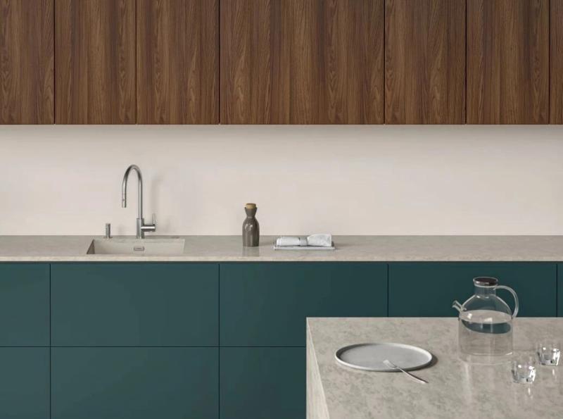 Torneira de Cozinha Franke Eos Neo com bica extensível e ducha retrátil totalmente em aço inoxidável 115.0590.045