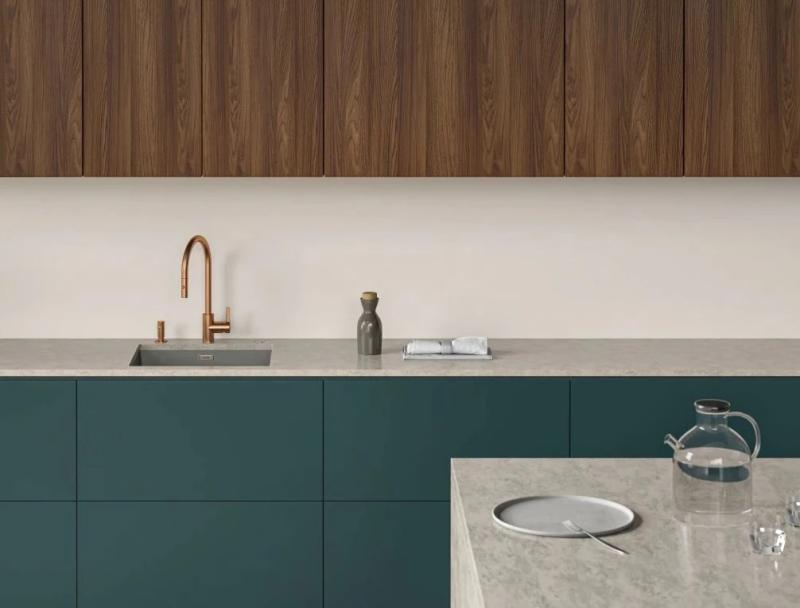 Franke torneira de cozinha de cobre Eos Neo com bica extensível e spray retrátil pvd copper 115.0628.254