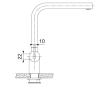 Franke massief rvs sensor Keukenkraan Atlas Neo draaibare uitloop inox 1208953823