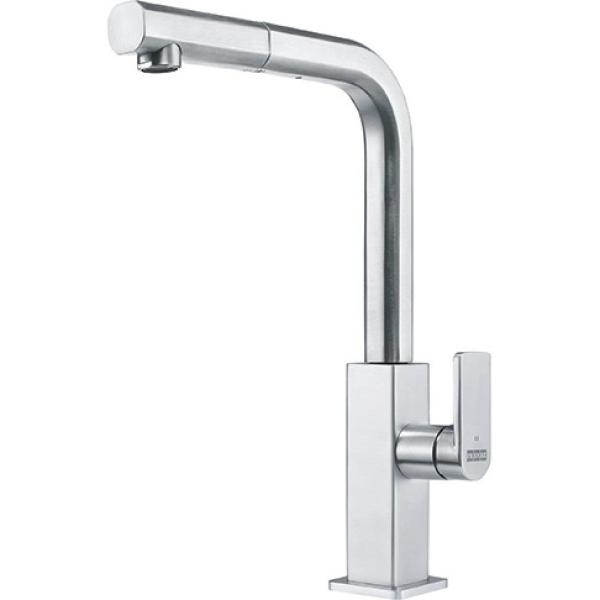 Franke maciço aço inoxidável Torneira de Cozinha Mythos com bica extensível inox 1208953828