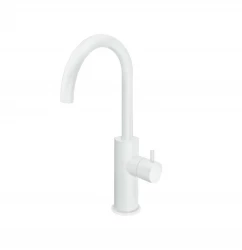 Waterevolution Flow torneira de lavatório modelo alto branco fosco T1121FUBR