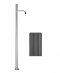 Waterevolution Flow torneira de lavatório independente PVD Gun Metal T113GME