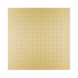 SB Square 316 Chuveiro de Teto Embutido 50x50cm PVD Dourado 1208955322