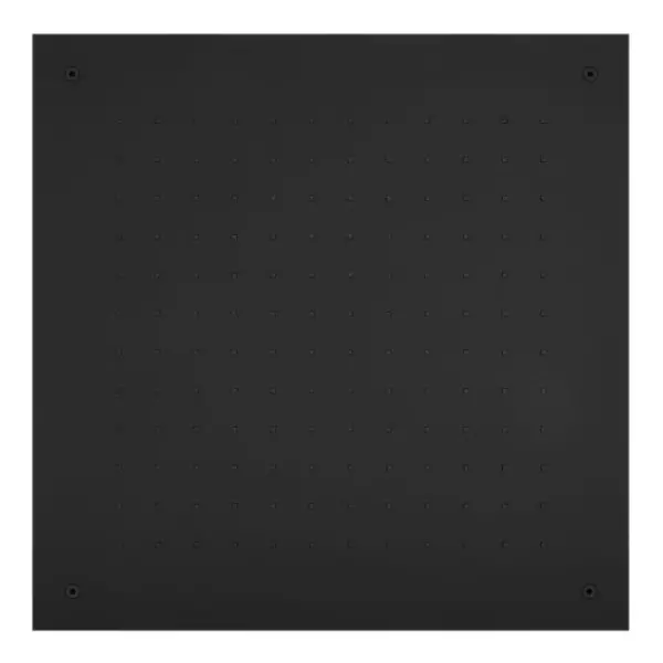 SB Temptation Chuveiro de Embutir Quadrado 50x50cm Preto Fosco 1208955776