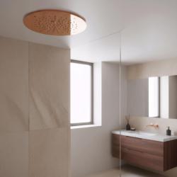 SB Round Temptation Chuveiro de Teto Embutido 50 cm PVD Cobre 1208955808