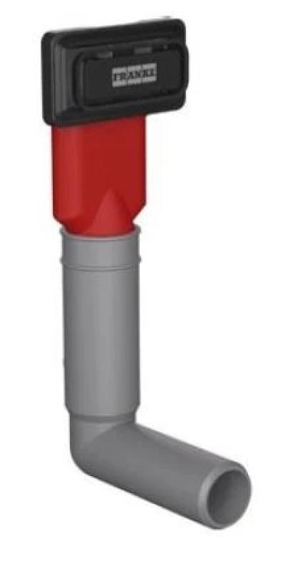 Franke Conjunto de transbordamento preto mate, tubo de transbordamento 1120734738