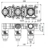 SB Round Inbouw Doucheset compleet geborsteld RVS 1208956785