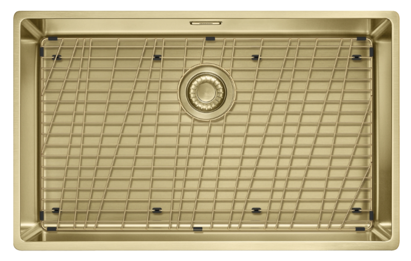 Franke Mythos Masterpiece BXM 210.68 Grande PVD Ouro 685x410mm Montagem ao Nível e Sob Montagem Pia 127.0674.533