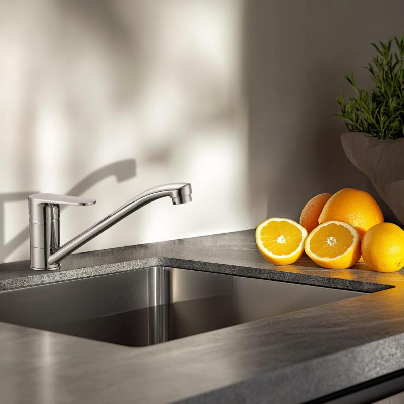 AquaTrimo Schubert misturador de cozinha monocomando cromado 21ST7072CM