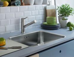 Franke Smart SRX 210.40 T pia de aço inoxidável 40x40 instalação nivelada 127.0688.776