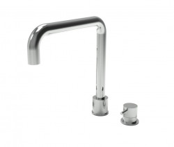 Waterevolution Flow misturador de cozinha de 2 furos cromado T151H01