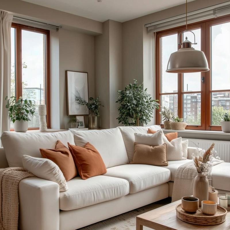 Decor Zenit cúpula metálica bege pendente com acabamento metálico 4871