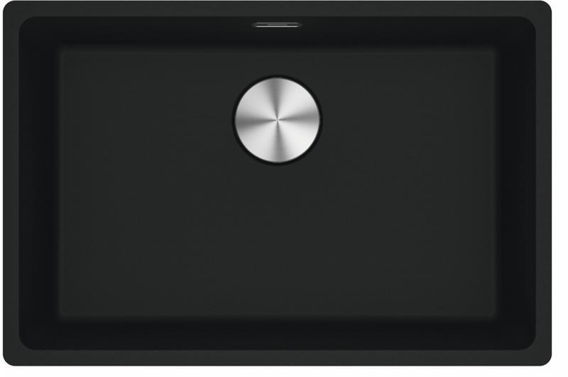 Franke Maris MRG 210-62 Fragranite preto fosco pia de embutir plana