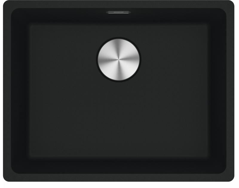 Franke Maris MRG 210-52 Fragranite Matt preto pia de embutir 135.0697.362