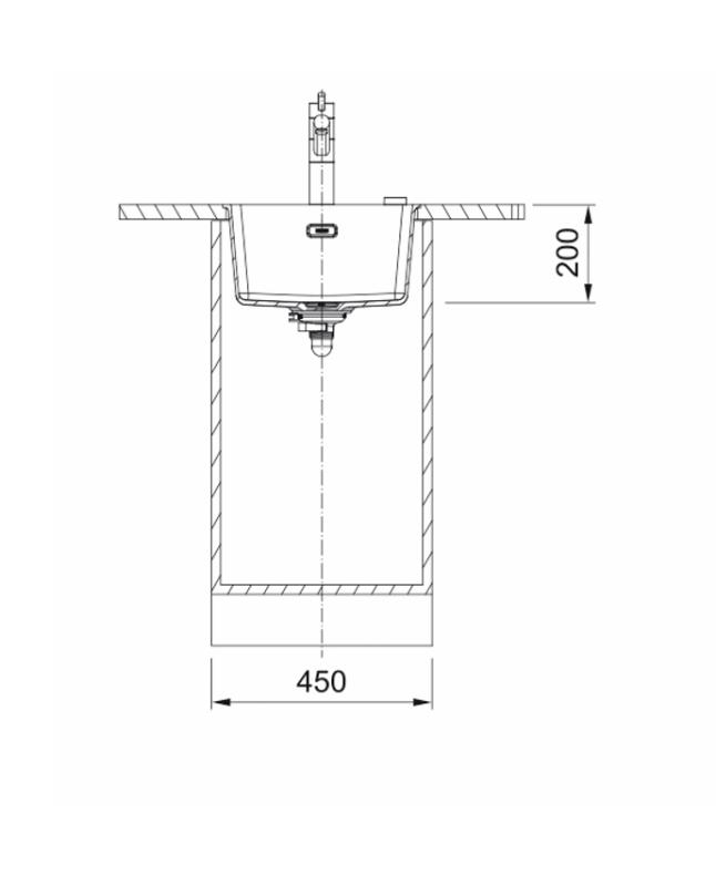 Franke Maris MRG 210-37 Fragranite pedra cinza pia de embutir