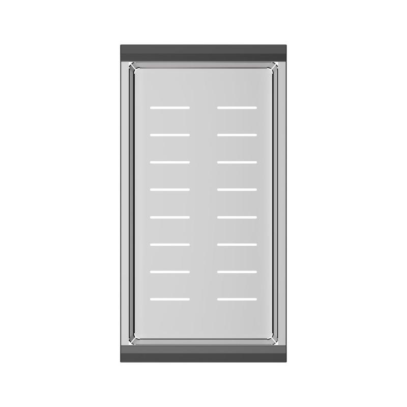 Quadri RVS restenbakje 38x20cm para as pias Durham 1208957910